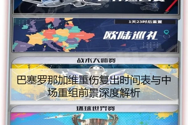 巴塞罗那加维重伤复出时间表与中场重组前景深度解析